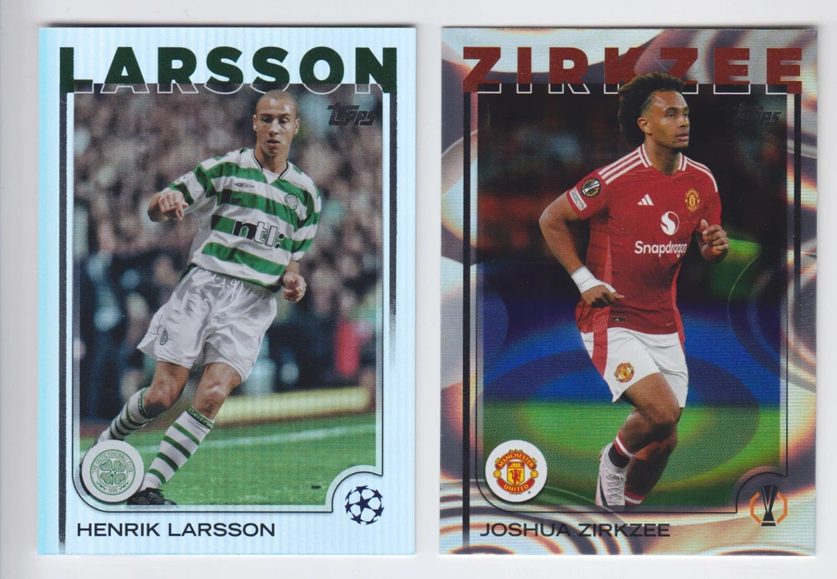 2024-25 Topps Uefa Club Competitions - Henrik Larsson #140 for