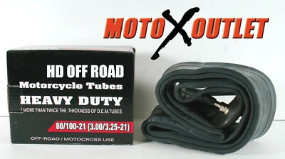 Front 80/100-21 Tube Heavy Duty Motorcycle 90/100-21 3.00 3.25 21" Dirt Bike - Bild 1 von 4