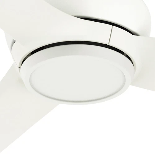Hunter 52 inch Mazzini ENERGY STAR Matte White Damp Rated Ceiling Fan and Remote - Picture 8 of 15