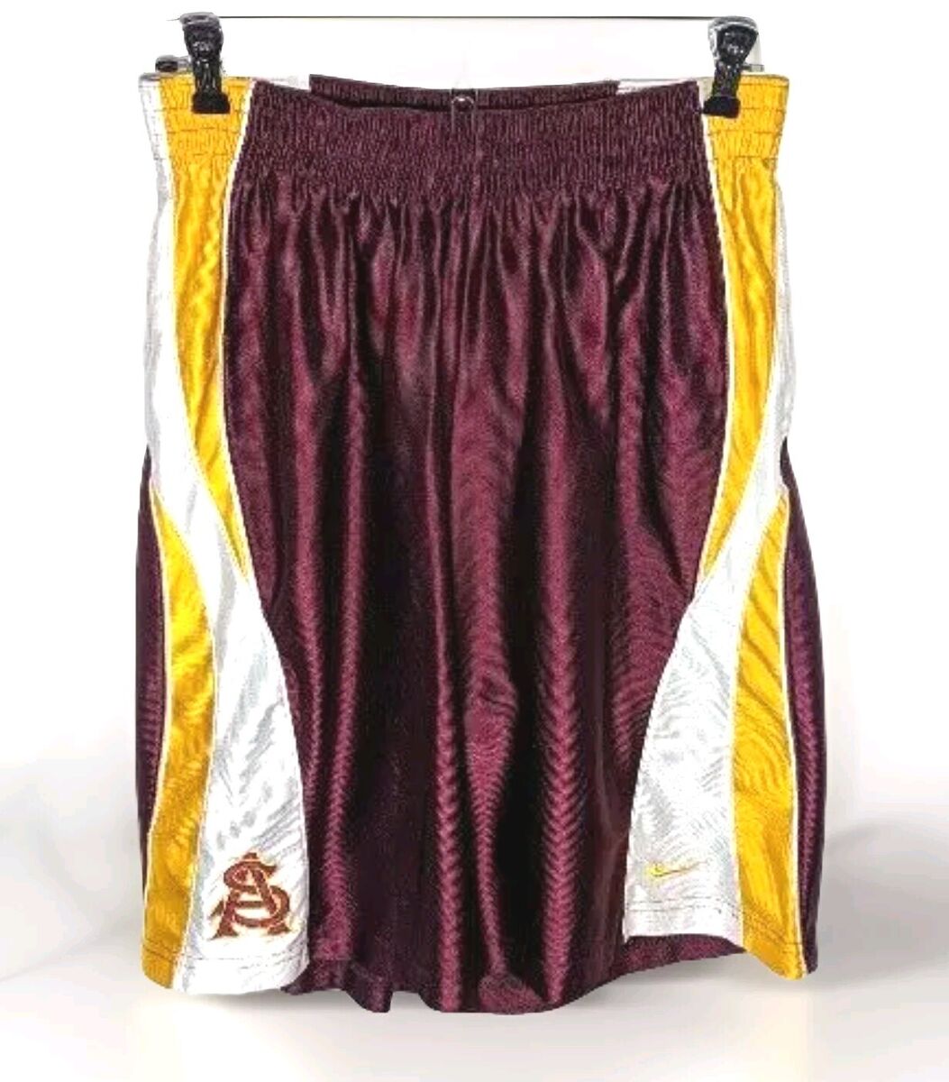 Y2K Nike Arizona State NCAA Team Basketball Shorts Mens Y2K Nike Arizona State NCAA Team Basketball Shorts Mens