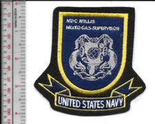 Navy Diver First Class NDC WILLIS MIXED GAZ SUPERVISOR NO TARIFF