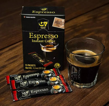 Trung Nguyen G7 Espresso Instant Coffee 15 Sticks x 2.5 g 07/15/2027