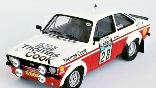 Trofeu RRuk78 1/43 Ford Escort Mk2 1980 Rac Rally #28 Modèle Voiture De ...