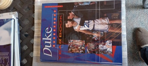 Duke University Yearbook Basketball 1995 - 1996 Program WOJO Jeff Capel Langdon