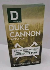 10 Bars Duke Cannon  10oz Fresh Cut Pine Soap Brick  (03PINE1) Case Of 10