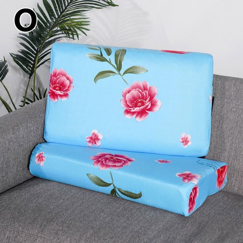 Velvet Rebound Latex Memory Foam Pillow Case Cover Neck Care Pillowcase Washable - Picture 37 of 44