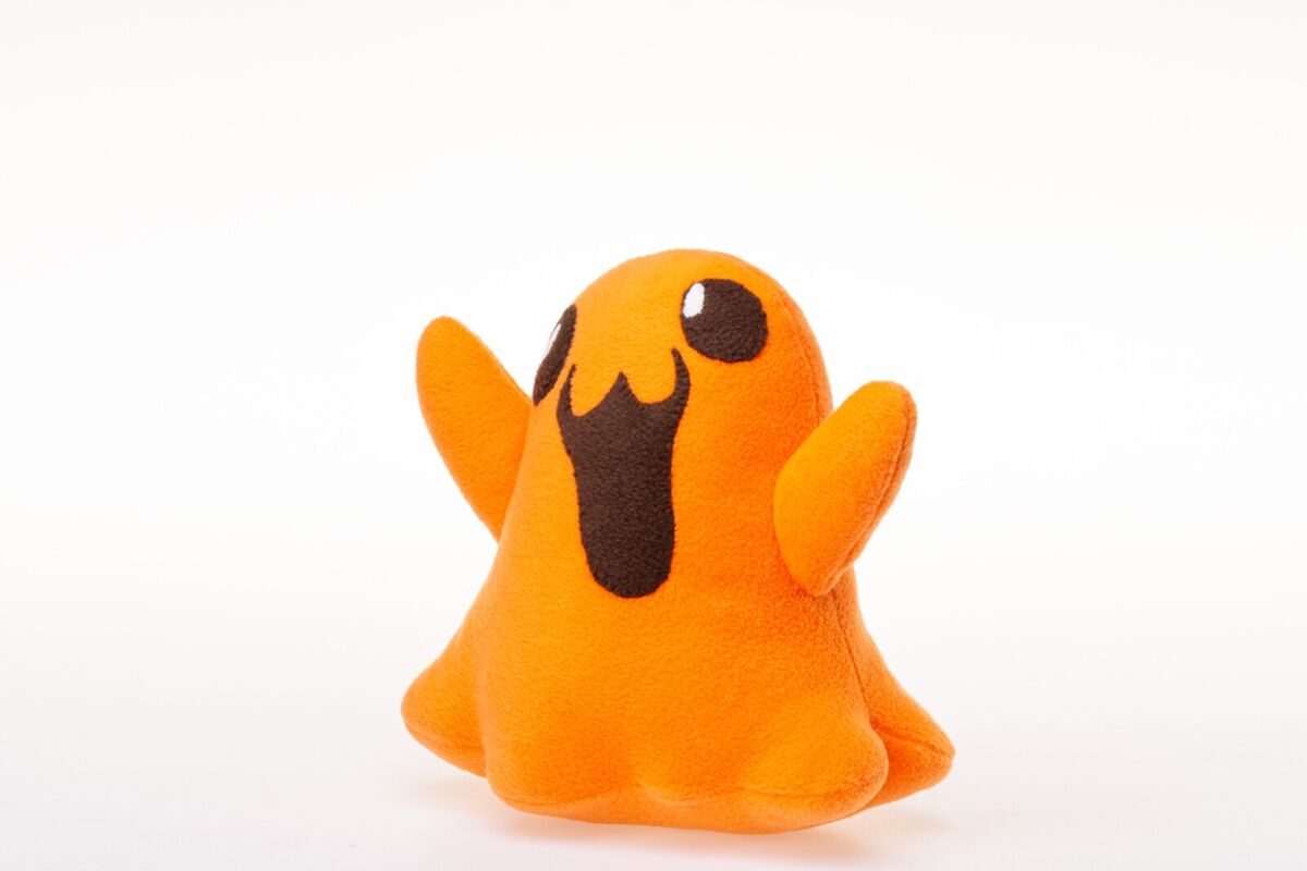 SCP Plush, Tickle Monster plush, SCP-999 Orange Slime The Tickle Monster  Plushie