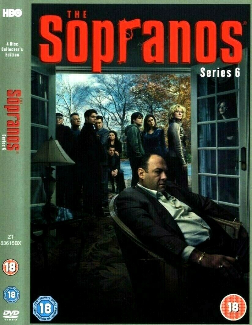 The Sopranos - Series 6 Part 1 (DVD-2006, 4-Disc Box Set) R2. THE