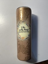 32 Oz Resin Insulated Tumbler Rose Gold I LIKE PRETTY THINGS THE WORD F K