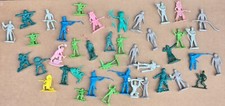 Vintage Plastic Indians and Army Men Toys