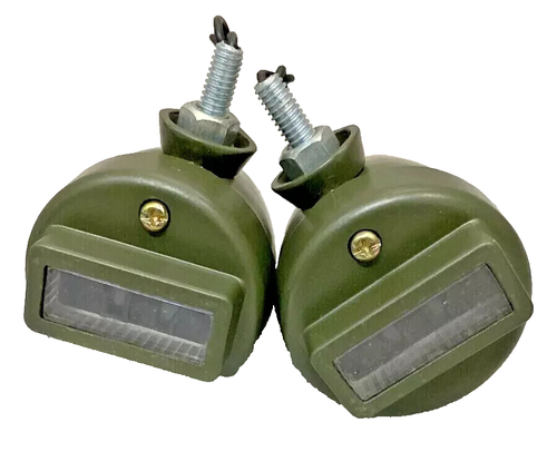 Suitable For Jeep Willys Ford Blackout Cat Eye Marker Light (Pair) - Picture 3 of 5
