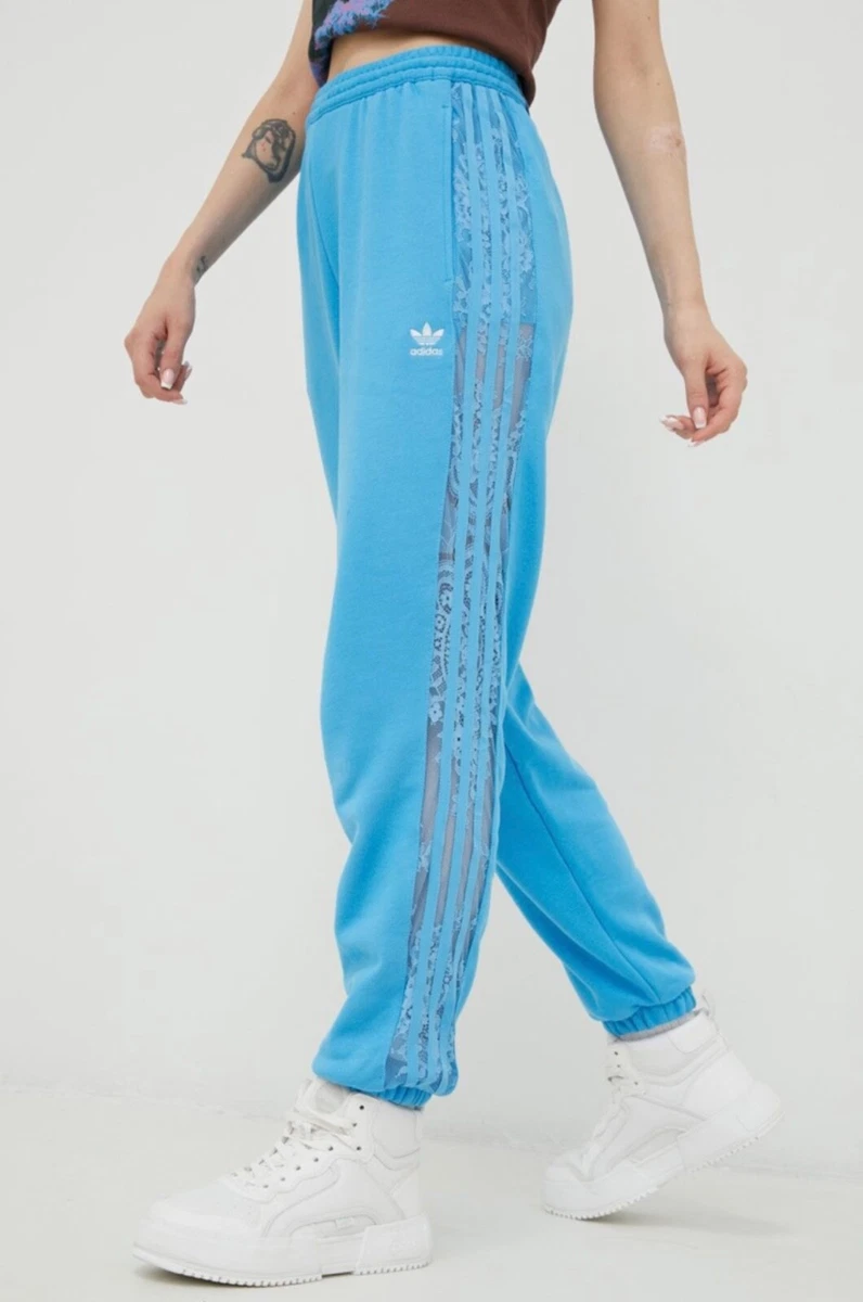 Baby blue adidas joggers sale