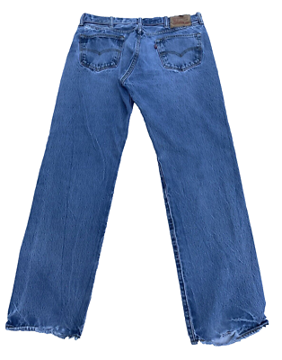 Vintage Levis 501 Button Jeans Made in USA distressed 38 Vintage Levis 501 Button Jeans Made in USA distressed 38