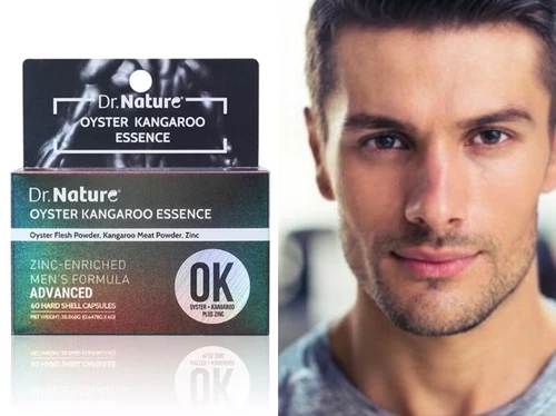 Dr Nature Oyster Kangaroo Essence 60 Capsules Support Men&amp;amp;#039;s Health - NEW