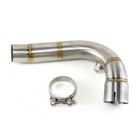 For Honda CBR600RR 2007-2024 Modified System Exhaust Mid Link Pipe Connect Tube