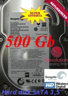 Seagate Barracuda ST500DM002 500GB 7200RPM SATA 3,5'' HDD für PC leise