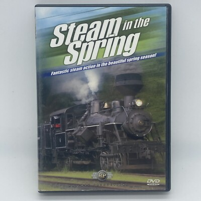 #ad #ad Steam in the Spring DVD OOP 2005 Trains Railroad West Virginia Wisconsin Ohio $11.98