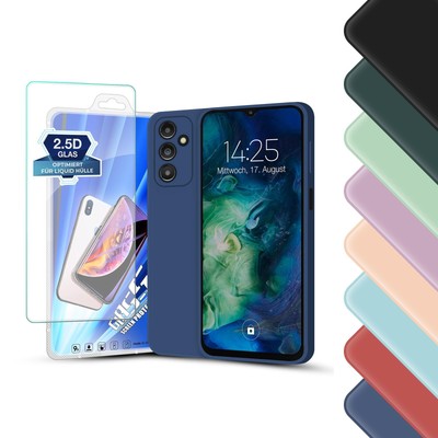 Handy Hülle für Samsung Galaxy A14 / A14 5G Case Bumper Silikon Schutzhülle Soft