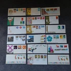 18 x First Day Covers - Singapore 1960-70s