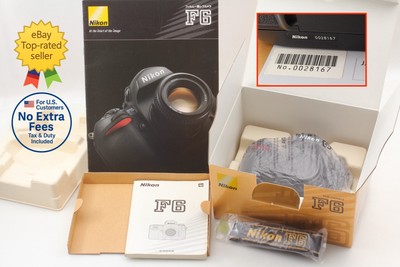 S/N 28xxx New Firmware [Unused in Box] Nikon F6 35mm SLR Film Camera From JAPAN