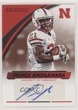 2015 Panini Nebraska Cornhuskers Signatures Prince Amukamara #PA-NEB Auto 1bk3