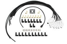 Accel 9002c Extreme 9000 Spark Plug Wire Set - Universal - 135 Degree White