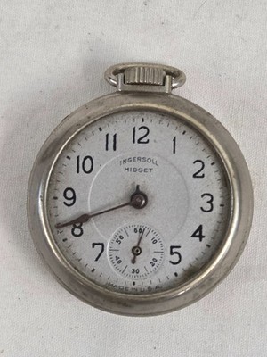 Ingersoll Midget Pocket Watch, Vintage Fob For Repair 83372329 | eBay