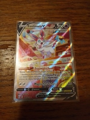 Pokemon Feelinara V 184 PSA 10 GEM MT POP 66 Evolving Skies GERMAN 2021