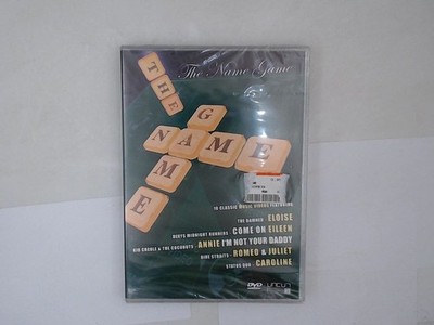 The Name Game [DVD] Free, The Damned, ABC, Thin Lizzy, Status Quo, Free, The Dam