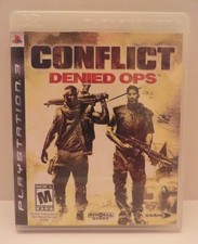Conflict: Denied Ops (Sony PlayStation 3, 2007) CIB - Tested & Works!
