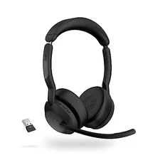 Jabra Evolve2 55 Wireless Stereo Headset - USB-A - MS Teams (25599-999-999-01)