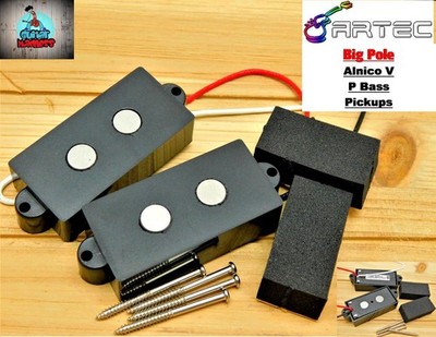 Artec Alnico ''Big Pole'' Pickup for 4-string Fender Precision P Bass  A5