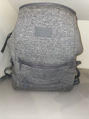 Dagne Dover Indi Neoprene Diaper Backpack Bag Heather Grey in Large
