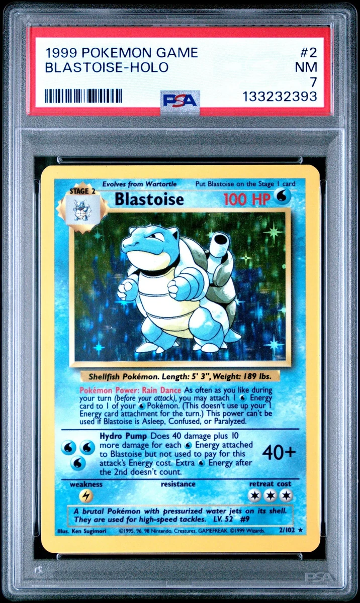 Blastoise Pokémon TCG Professional Sports Authenticator (PSA