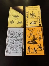 CWA Con 1981 1982 Program Booklet RPG Fair  to GD 8001