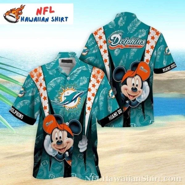 Miami Football Mickey Mouse Hawaiian Shirt V1