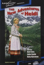 The New Adventures of Heidi (DVD) Burl Ives John Gavin Kathy Kurtzman