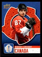 2016 UPPER DECK WORLD CUP SIDNEY CROSBY WCH-5 MINT HOCKEY CANADA