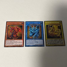 CUSTOM|Egyptian God - Slifer Obelisk Ra 3 Card SET|Secret|JP|DIY DisplayONLY #3