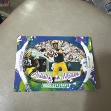 2024 Panini: Rookies & Stars-Artistry in Motion #AIM-JLE Jordan Love 🏈🐷🏈