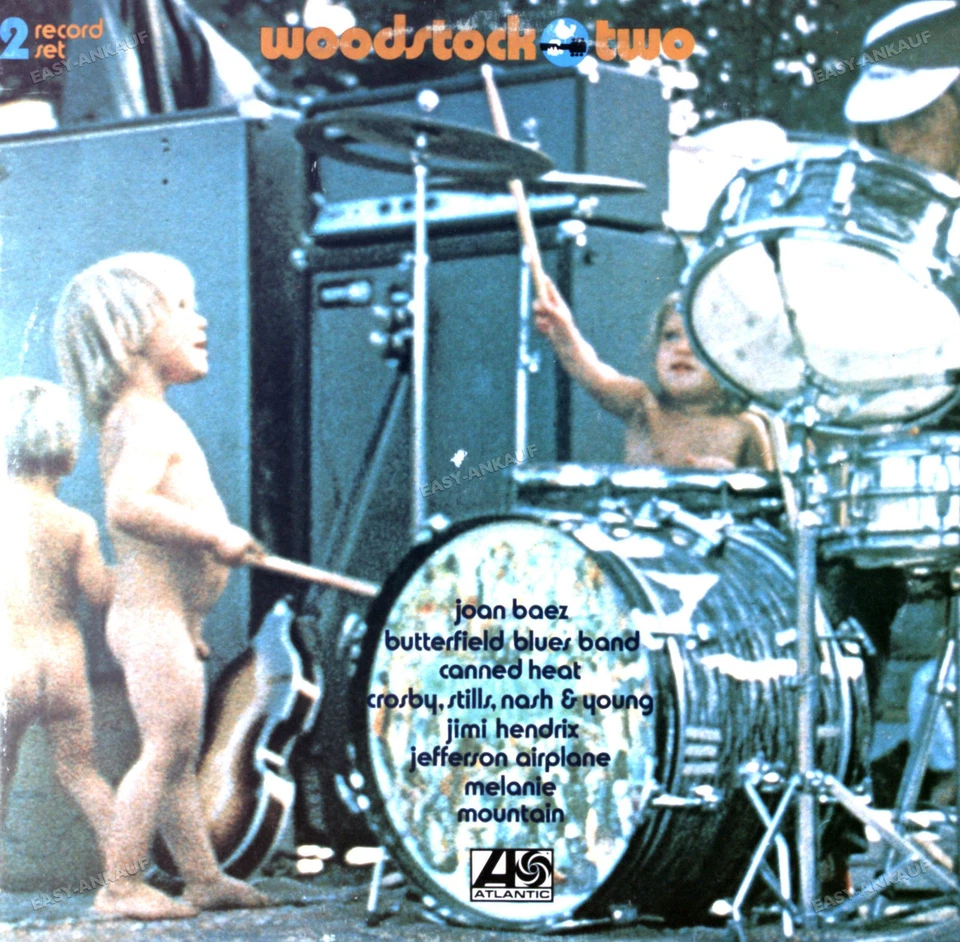 Various - Woodstock Two 2LP (VG+) ' - Photo 1/1