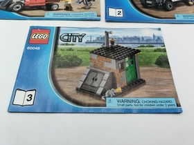 LEGO City 60048 - Police Dog Unit - 100% Complete + Instructions - NO Box