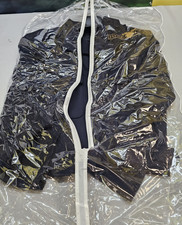NUEVA Chaqueta IKE de Lana Regular Azul Marino Medianoche 50 FLYING CROSS con Etiquetas