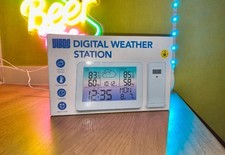 Digital Weather Station With An Outdoor Sensor