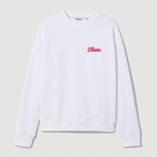 Image of Ellesse Womens Graphic Sweatshirt Sbuffo Sweat White