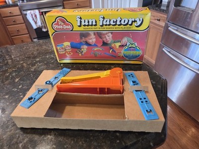 Vintage Play-Doh Fun Factory Extruder With Box - No Playdoh