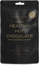 Golden Grind Healthy Hot Chocolate 100G (40 Serves). Delicious, Aussie, Vegan, G