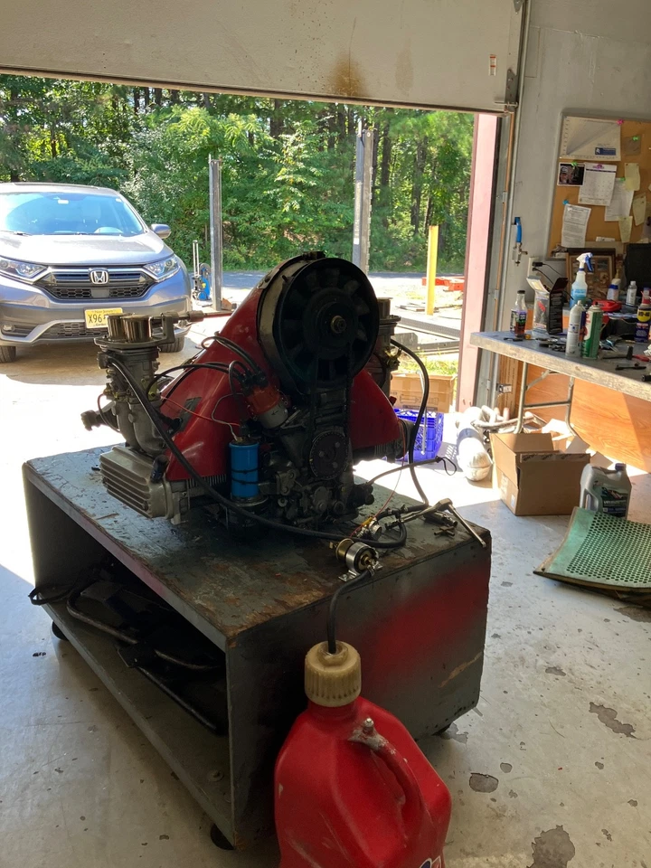 porsche 914 complete engine 2.0, transmission, muffler - Image 3 of 4