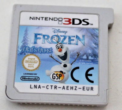 Disney Frozen - Olaf Quest - Nintendo 3ds - Nur Modul - 2.11 1826 S7