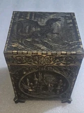 Handmade Nested Dragon Themed Jewelry Boxes